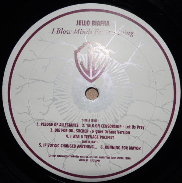 Jello Biafra – I Blow Minds For A Living (2xLP) LP vinyl record, image 3 of 4