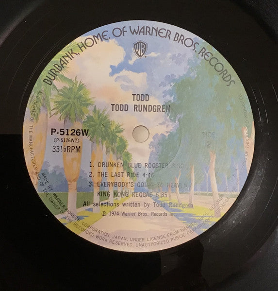 Todd Rundgren – Todd (2xLP) LP vinyl record, image 7 of 9