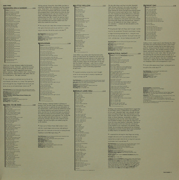 Paul McCartney – Flaming Pie LP vinyl record, image 8 of 10