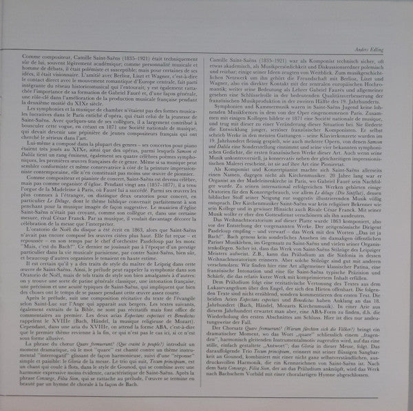 Camille Saint-Saëns, Ottorino Respighi – Oratorio De Noël / Lauda Per La Natività Del Signore LP vinyl record, image 7 of 10