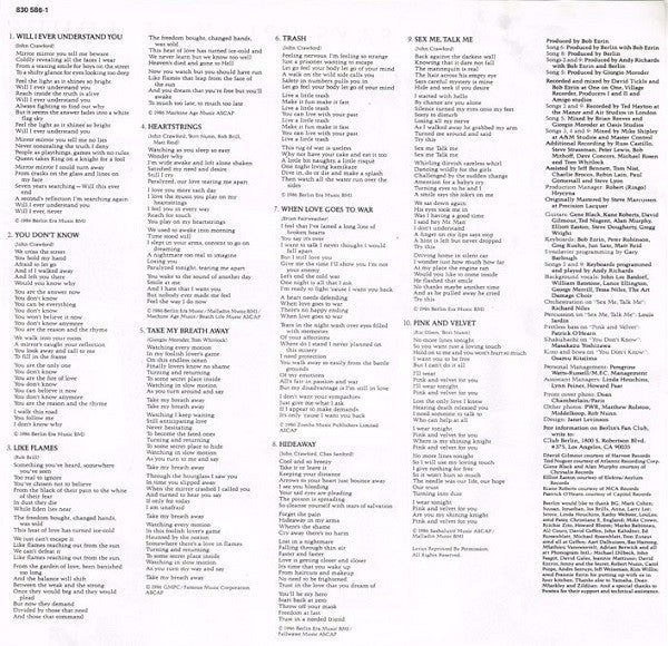 Berlin – Count Three & Pray LP vinyl record, image 5 of 5