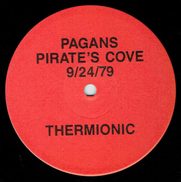 Pagans – Pirate's Cove 9/24/79 LP vinyl record, image 2 of 3