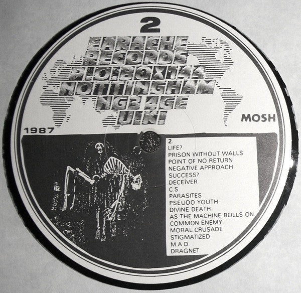 Napalm Death – Scum LP vinyl record, image 4 of 7