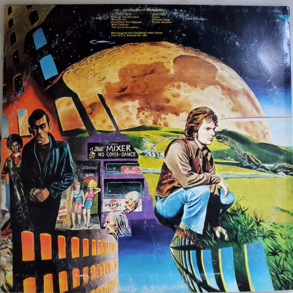 Van Morrison – Hard Nose The Highway LP vinyl record, image 2 of 4