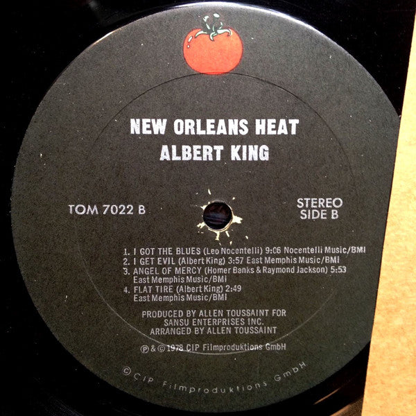 Albert King – New Orleans Heat LP vinyl record, image 4 of 5