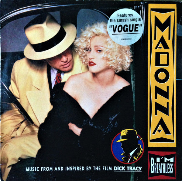 Madonna – I'm Breathless (Music From And Inspired By The Film Dick Tracy) LP vinyl record, image 2 of 9