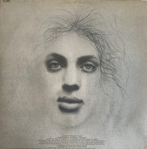 Billy Joel – Piano Man LP vinyl record, image 2 of 3