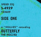 The Hollies – Butterfly LP vinyl record, image 5 of 6