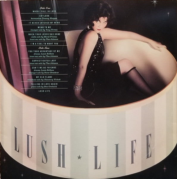 Linda Ronstadt, Nelson Riddle And His Orchestra – Lush Life LP vinyl record, image 5 of 7