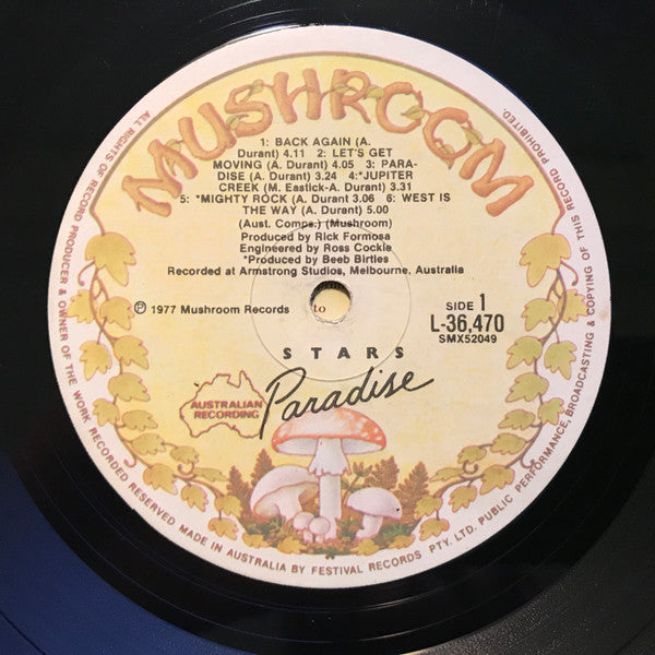 Stars – Paradise LP vinyl record, image 3 of 4