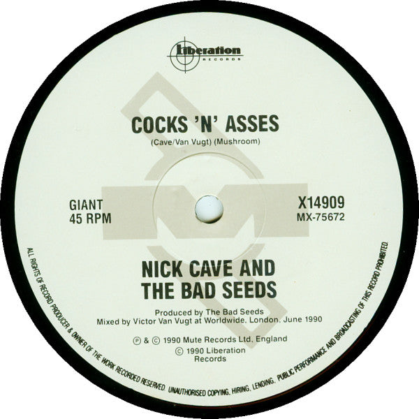 Nick Cave & The Bad Seeds – The Weeping Song 12" vinyl record, image 4 of 5
