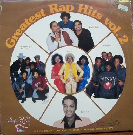 Various – Greatest Rap Hits Vol. 2 LP vinyl record, image 1 of 4