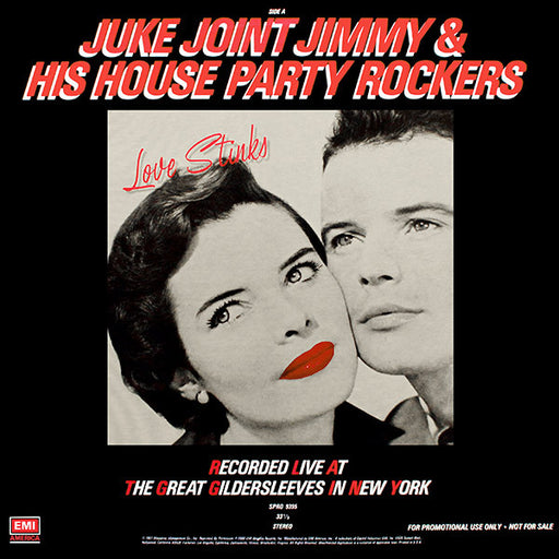 The J. Geils Band, Juke Joint Jimmy & His House Party Rockers – Love Stinks 12" vinyl record, image 1 of 4