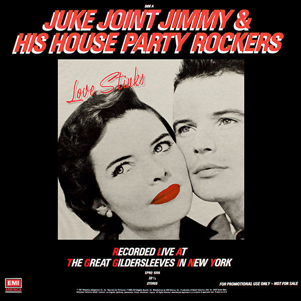 The J. Geils Band, Juke Joint Jimmy & His House Party Rockers – Love Stinks 12" vinyl record, image 1 of 4