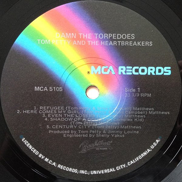 Tom Petty And The Heartbreakers – Damn The Torpedoes LP vinyl record, image 3 of 8