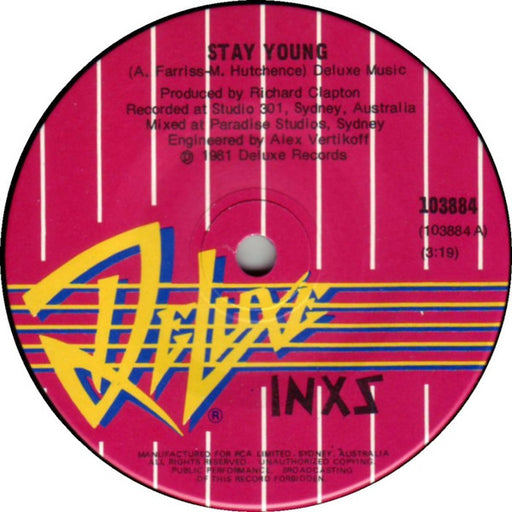 INXS – Stay Young 7" vinyl record, image 1 of 2