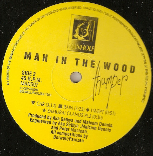 Man In The Wood – Thumper 12" vinyl record, image 4 of 6