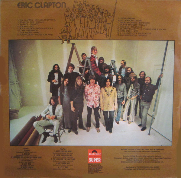Eric Clapton – Eric Clapton LP vinyl record, image 2 of 6