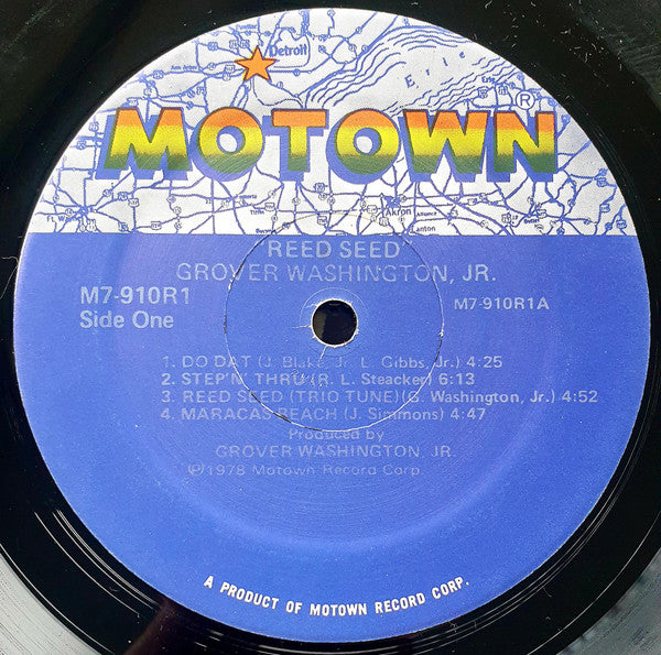 Grover Washington, Jr. – Reed Seed LP vinyl record, image 3 of 4