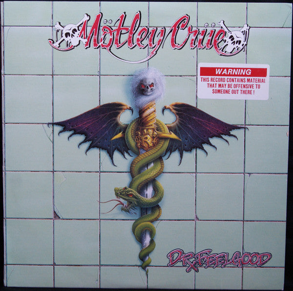 Mötley Crüe – Dr. Feelgood LP vinyl record, image 1 of 7