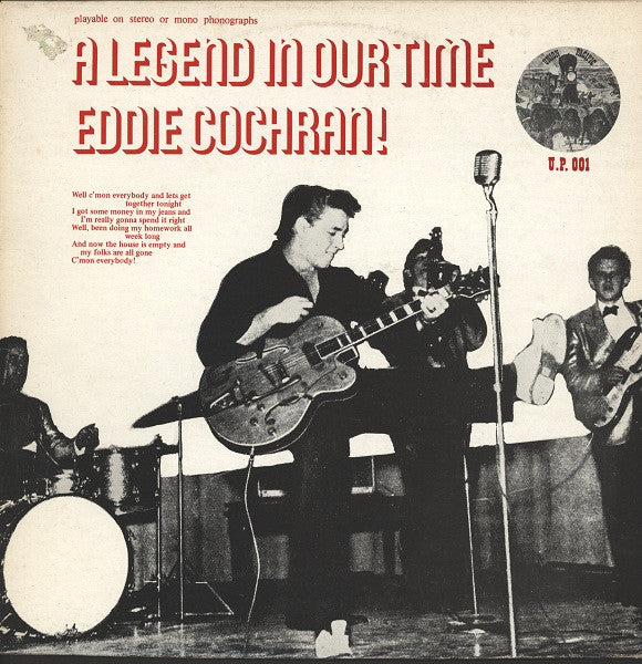 Eddie Cochran – A Legend In Our Time LP vinyl record, image 1 of 6