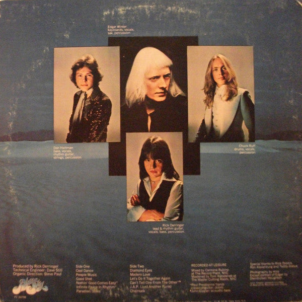 The Edgar Winter Group, Rick Derringer – The Edgar Winter Group With Rick Derringer LP vinyl record, image 2 of 7