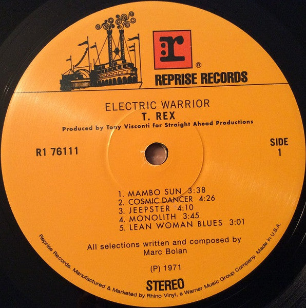 T. Rex – Electric Warrior LP vinyl record, image 3 of 8