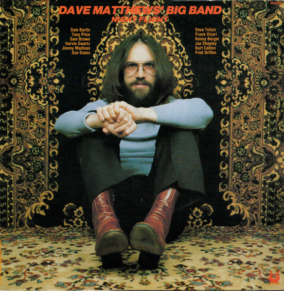 Dave Matthews' Big Band – Night Flight LP vinyl record, image 1 of 4
