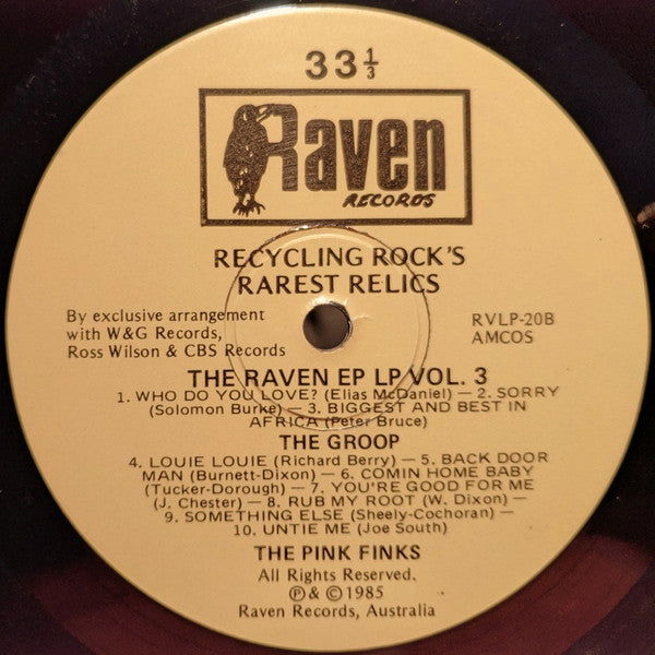 Various – The Raven EP LP Vol.3 LP vinyl record, image 4 of 4