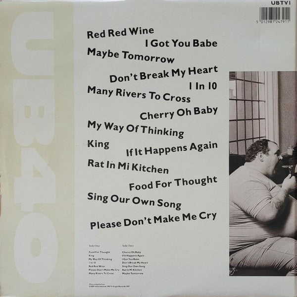 UB40 – The Best Of UB40 (Volume One) LP vinyl record, image 2 of 5