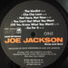 Joe Jackson, Joe Jackson – Body And Soul = ボディ・アンド・ソウル LP vinyl record, image 3 of 8