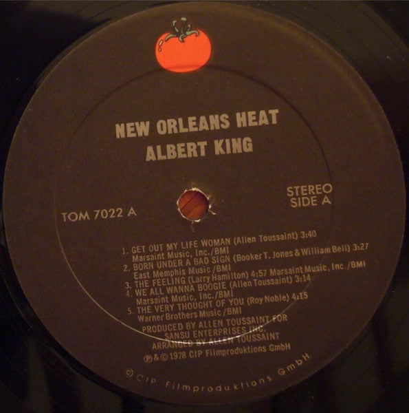 Albert King – New Orleans Heat LP vinyl record, image 3 of 5