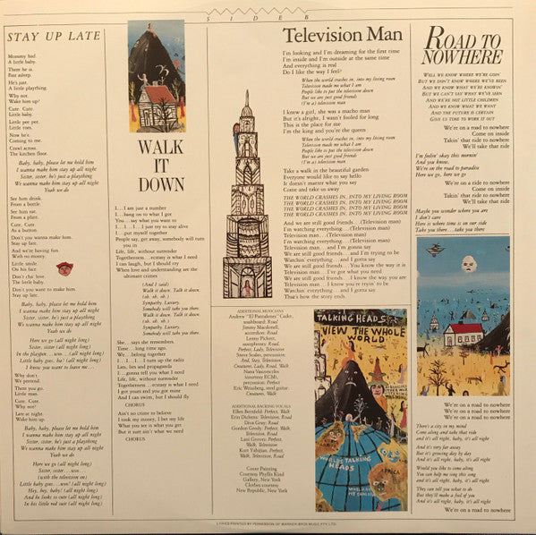 Talking Heads – Little Creatures LP vinyl record, image 6 of 6