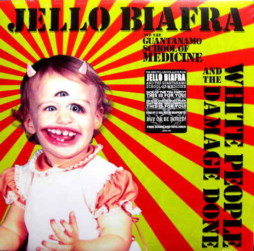 Jello Biafra And The Guantanamo School Of Medicine – White People And The Damage Done LP vinyl record, image 1 of 10