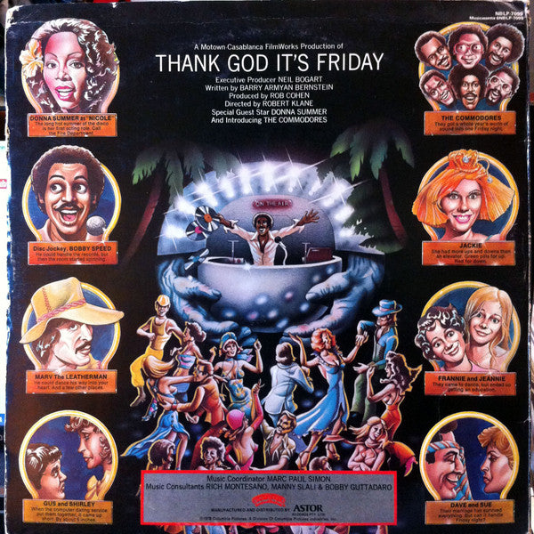 Various – Thank God It's Friday (The Original Motion Picture Soundtrack) (2xLP) LP vinyl record, image 2 of 10