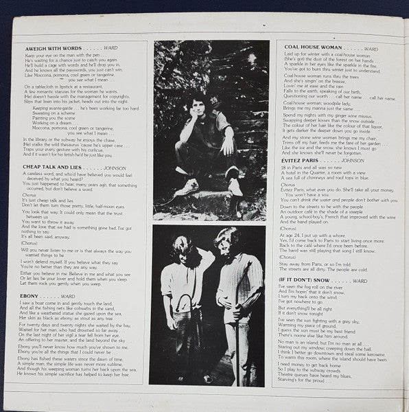 Ward & Johnson – Aweigh With Words LP vinyl record, image 3 of 10