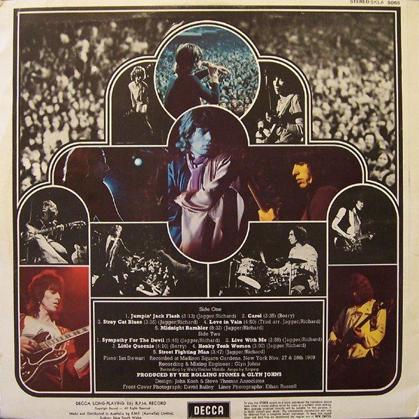 The Rolling Stones – Get Yer Ya-Ya's Out! - The Rolling Stones In Concert LP vinyl record, image 2 of 4