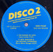 Various – Disco 2 (A Further Fine Selection Of Independent Disco, Modern Soul & Boogie 1976-80) (Record A) (2x12") 12" vinyl record, image 6 of 6