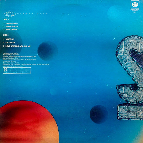 Space – Deeper Zone LP vinyl record, image 2 of 4