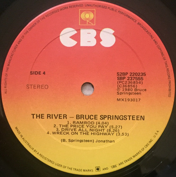 Bruce Springsteen – The River (2xLP) LP vinyl record, image 6 of 10