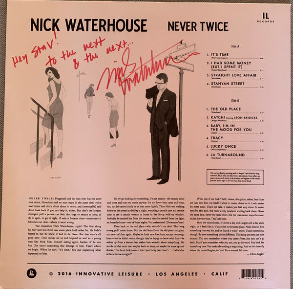 Nick Waterhouse – Never Twice LP vinyl record, image 2 of 7