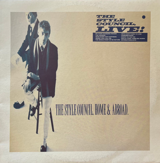 The Style Council – Home And Abroad LP vinyl record, image 1 of 6