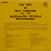 Fred Thompson And The Guadalajara National Philharmonic – The Best Of Fred Thompson And The Guadalajara National Philharmonic LP vinyl record, image 2 of 6