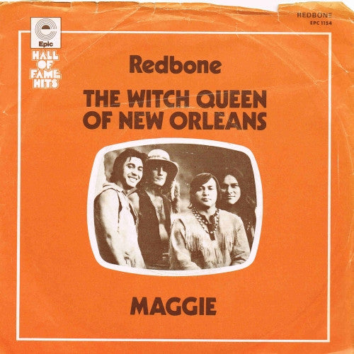 Redbone – The Witch Queen Of New Orleans / Maggie 7" vinyl record, image 1 of 2