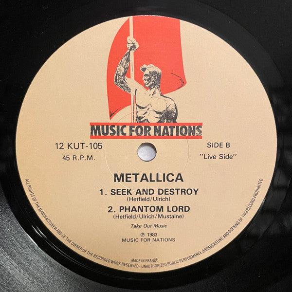 Metallica – Jump In The Fire 12" vinyl record, image 4 of 6