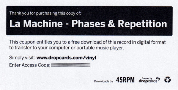 La Machine – Phases & Repetition LP vinyl record, image 9 of 10