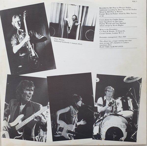 The Pretenders – Pretenders LP vinyl record, image 5 of 6