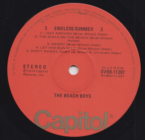 The Beach Boys – Endless Summer (2xLP) LP vinyl record, image 7 of 8