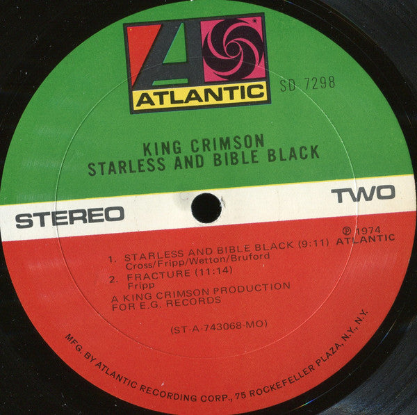 King Crimson – Starless And Bible Black LP vinyl record, image 6 of 7