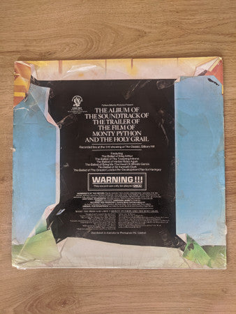 Monty Python – The Album Of The Soundtrack Of The Trailer Of The Film Of Monty Python And The Holy Grail (Executive Version) LP vinyl record, image 2 of 5